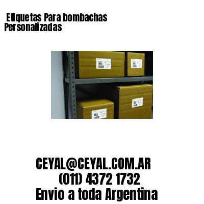 Etiquetas Para bombachas  Personalizadas