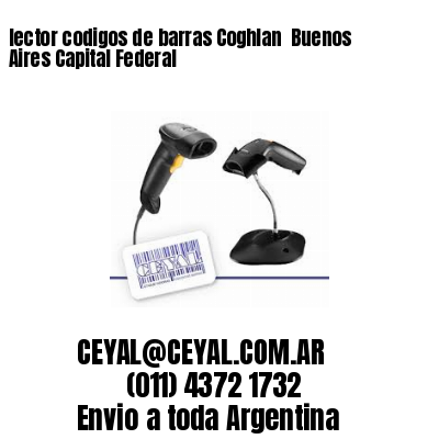lector codigos de barras Coghlan  Buenos Aires Capital Federal