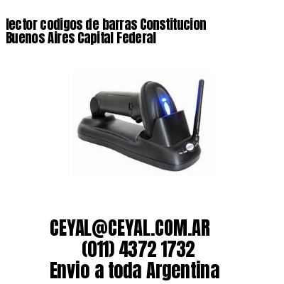 lector codigos de barras Constitucion  Buenos Aires Capital Federal