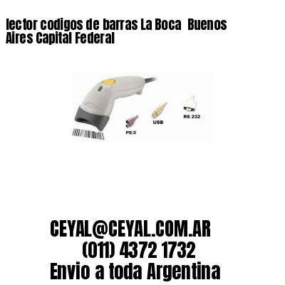 lector codigos de barras La Boca  Buenos Aires Capital Federal