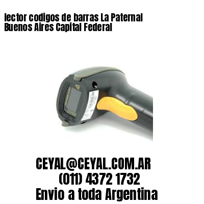 lector codigos de barras La Paternal Buenos Aires Capital Federal