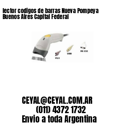 lector codigos de barras Nueva Pompeya  Buenos Aires Capital Federal
