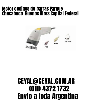 lector codigos de barras Parque Chacabuco  Buenos Aires Capital Federal