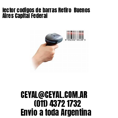 lector codigos de barras Retiro  Buenos Aires Capital Federal