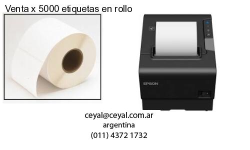 100 x 100 Termicas x 500 etiquetas – Argentina
