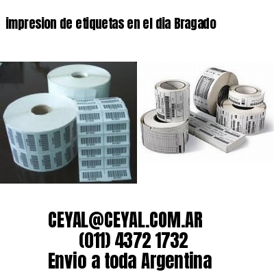 impresion de etiquetas en el dia Bragado