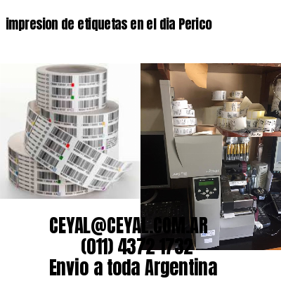 impresion de etiquetas en el dia Perico
