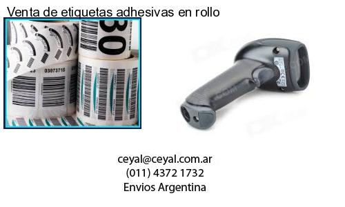 Venta de etiquetas adhesivas en rollo