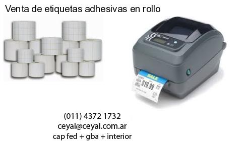 Venta de etiquetas adhesivas en rollo