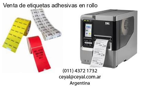 Venta de etiquetas adhesivas en rollo