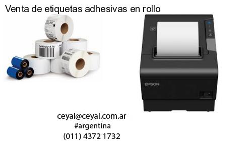 Venta de etiquetas adhesivas en rollo