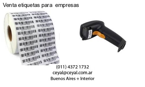 Venta etiquetas para  empresas