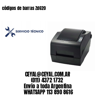 códigos de barras Zd620