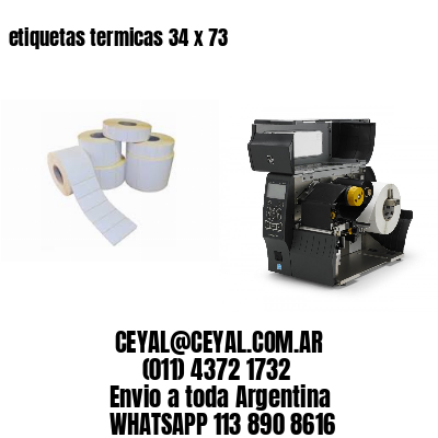 etiquetas termicas 34 x 73