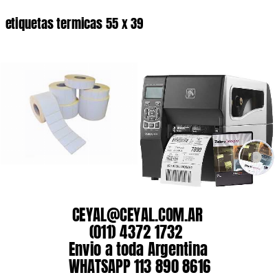 etiquetas termicas 55 x 39