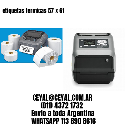 etiquetas termicas 57 x 61