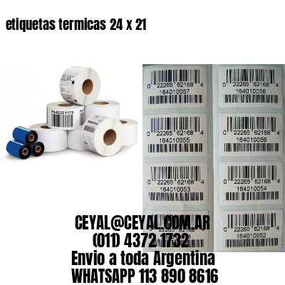 etiquetas termicas 24 x 21