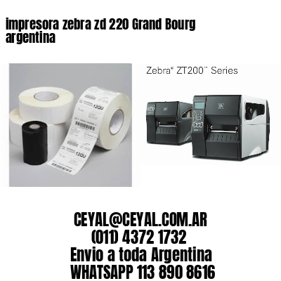 impresora zebra zd 220 Grand Bourg argentina