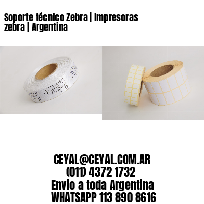 Soporte técnico Zebra | impresoras zebra | Argentina