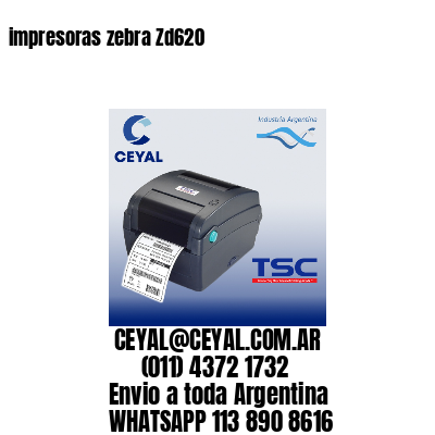 impresoras zebra Zd620