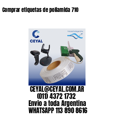 Comprar etiquetas de poliamida 710