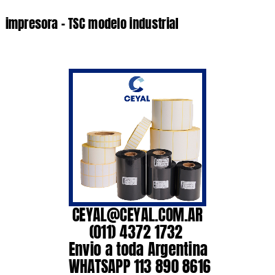 impresora – TSC modelo industrial