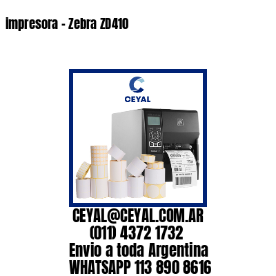 impresora – Zebra ZD410