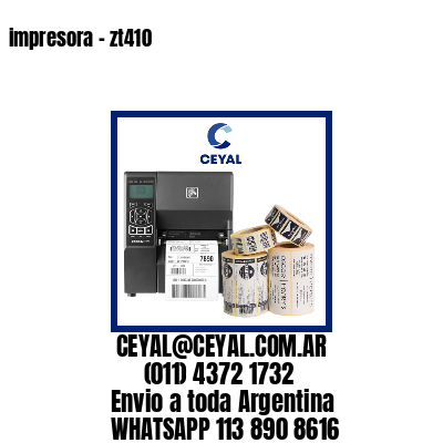impresora – zt410