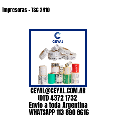 impresoras – TSC 2410
