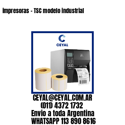impresoras – TSC modelo industrial