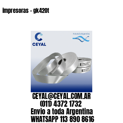 impresoras – gk420t