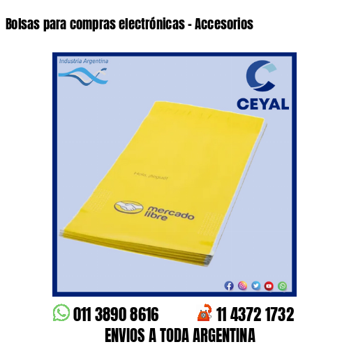 Bolsas para compras electrónicas – Accesorios