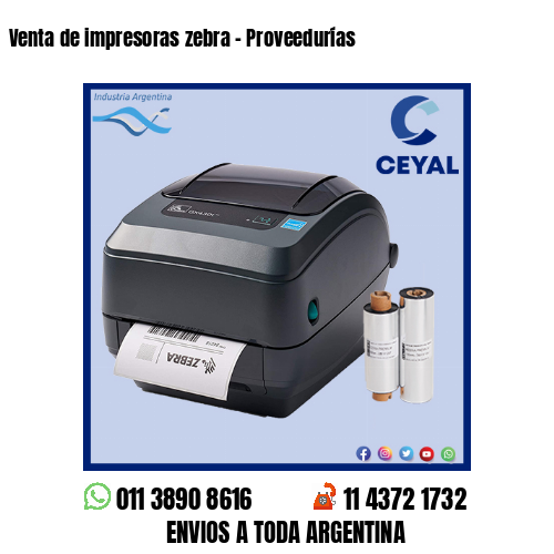 Venta de impresoras zebra – Proveedurías