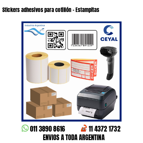 Stickers adhesivos para cotillón – Estampitas