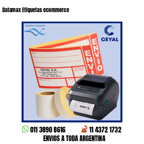 Datamax Etiquetas ecommerce