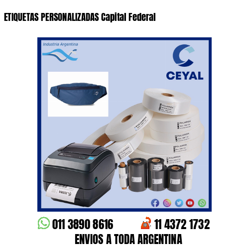 ETIQUETAS PERSONALIZADAS Capital Federal