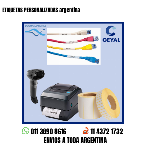 ETIQUETAS PERSONALIZADAS argentina