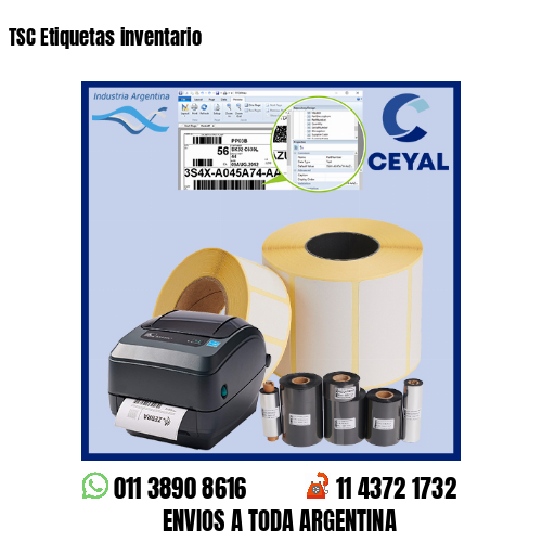 TSC Etiquetas inventario
