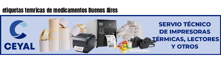 etiquetas temricas de medicamentos Buenos Aires