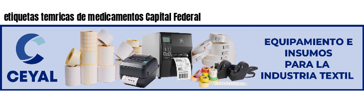 etiquetas temricas de medicamentos Capital Federal