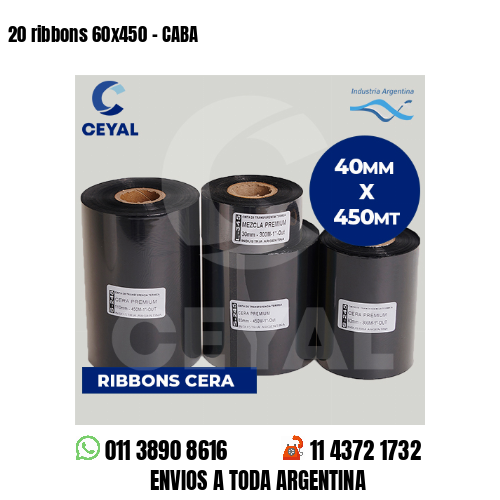 20 ribbons 60×450 – CABA