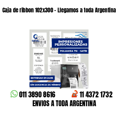 Caja de ribbon 102x300 - Llegamos a toda Argentina
