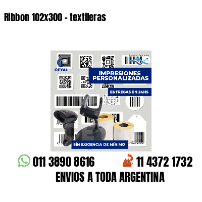 Ribbon 102x300 - textileras