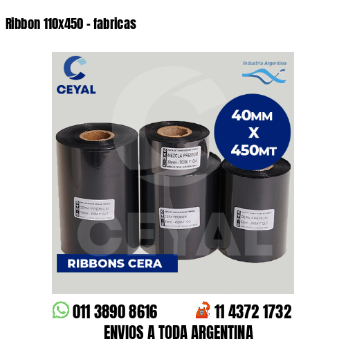 Ribbon 110×450 – fabricas