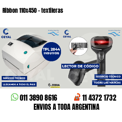 Ribbon 110x450 - textileras