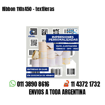 Ribbon 110x450 - textileras