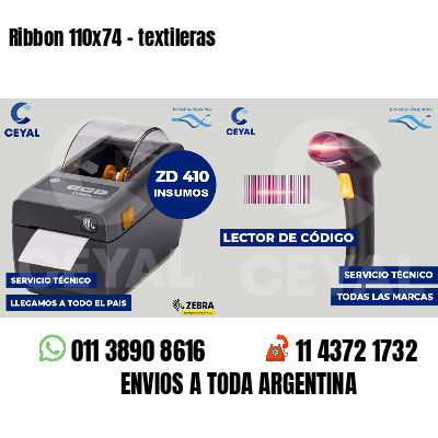 Ribbon 110x74 - textileras
