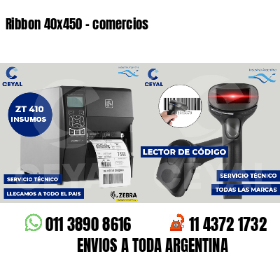 Ribbon 40x450 - comercios