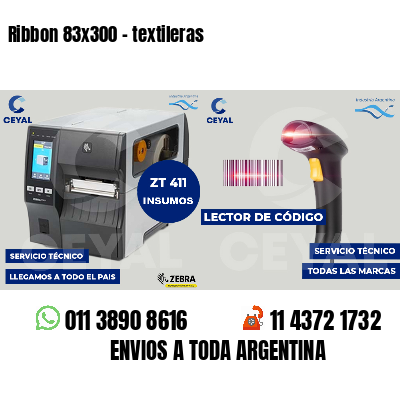 Ribbon 83x300 - textileras