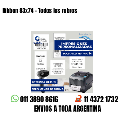 Ribbon 83x74 - Todos los rubros